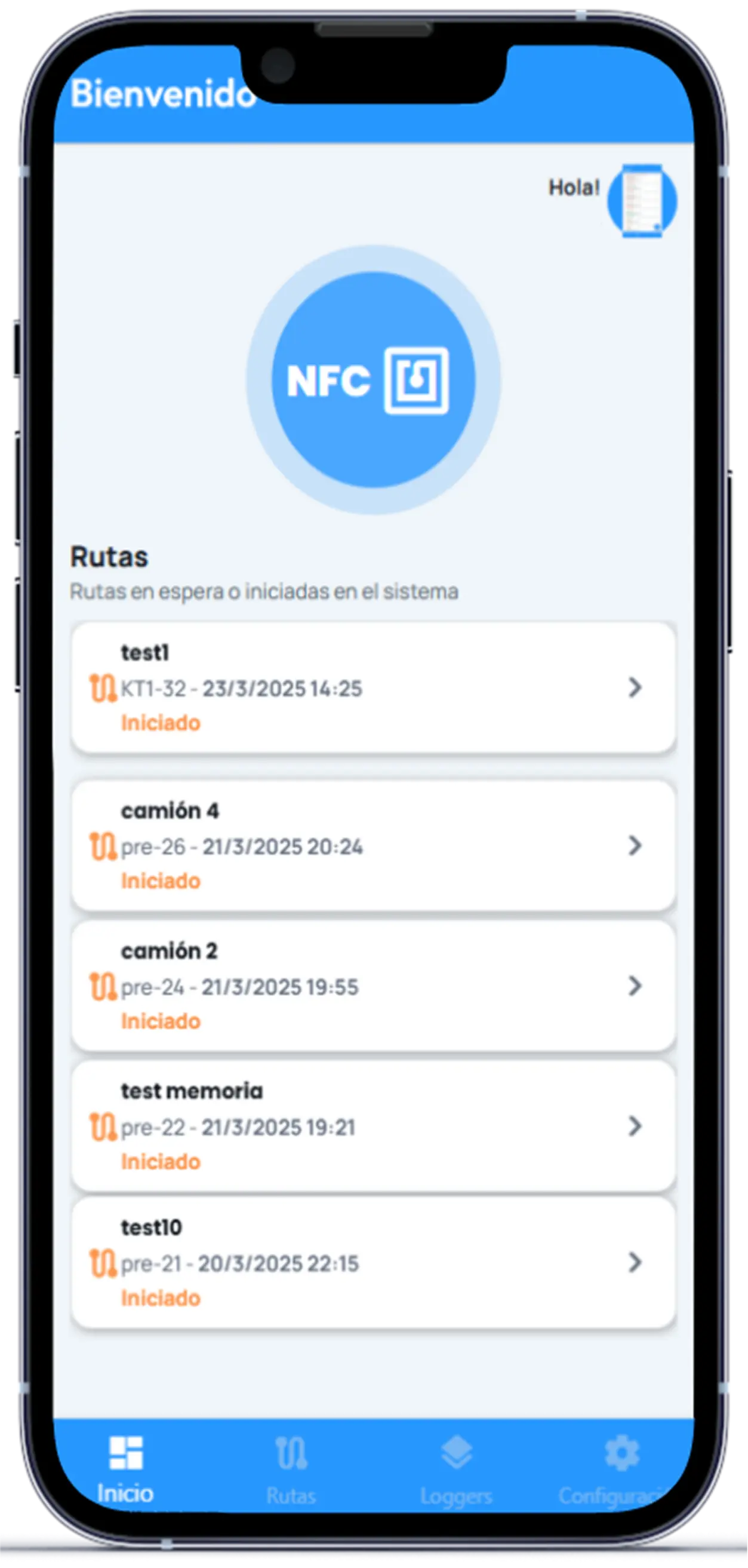Dashboard celular